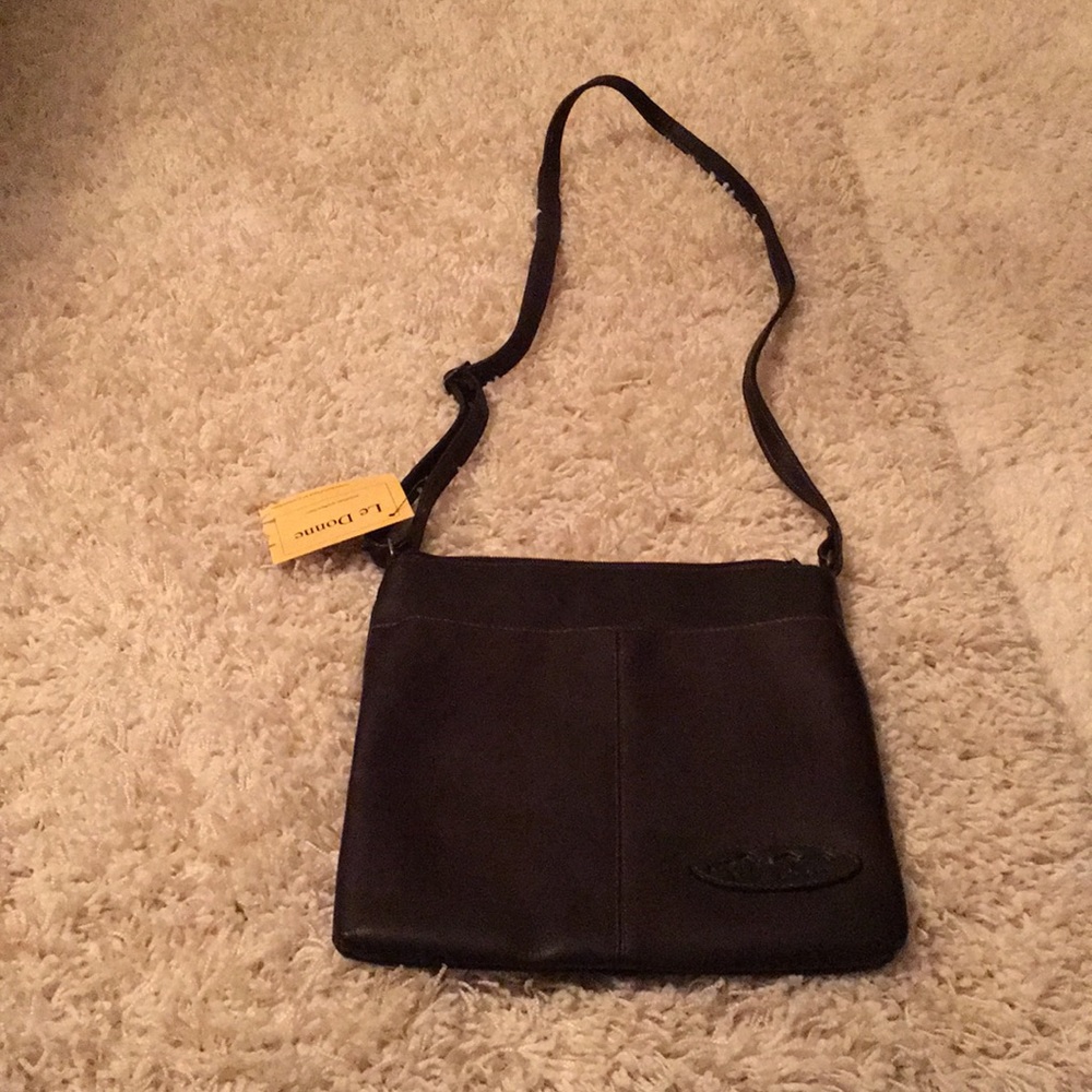 NWT Le Donne Leather Company satchel bag